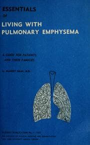 Tapa de Essentials of living with pulmonary emphysema