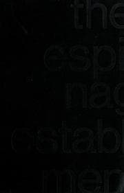 Tapa de The espionage establishment