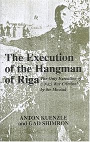 Tapa de The execution of the Hangman of Riga