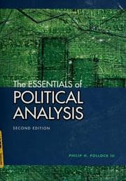 Tapa de The essentials of political analysis