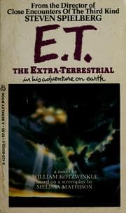 Tapa de E.T., the extra-terrestrial in his adventures on earth