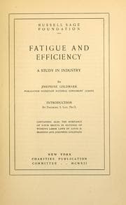 Tapa de Fatigue and Efficiency: A Study in Industry