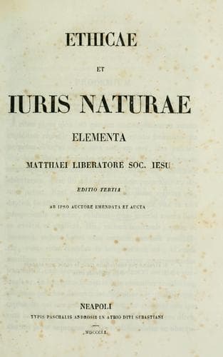 Tapa de Ethicae et juris naturae elementa