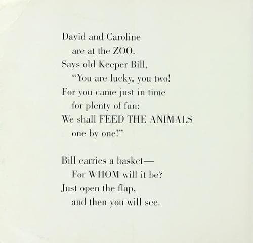 Tapa de Feed the animals