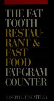 Tapa de The fat tooth restaurant & fast-food fat-gram counter