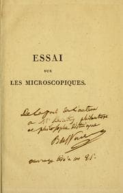 Tapa de Essai d'une classification des animaux microscopiques