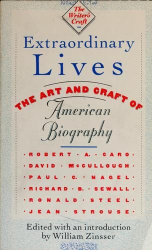 Tapa de Extraordinary lives