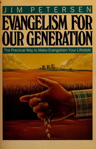 Tapa de Evangelism for our generation