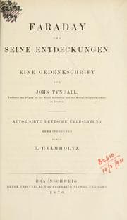 Tapa de Faraday und seine Entdeckungen
