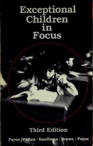 Tapa de Exceptional children in focus