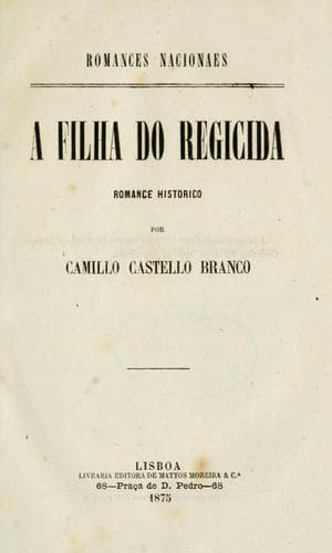 Tapa de A filha do regicida