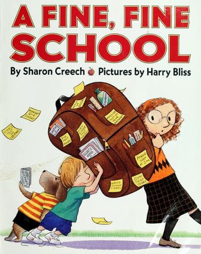 Tapa de A fine, fine school
