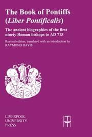 Tapa de Book of the Pontiffs (Liber Pontificalis) (Liverpool University Press - Translated Texts for Historians)