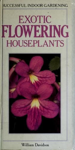 Tapa de Exotic flowering houseplants