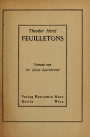 Tapa de Feuilletons