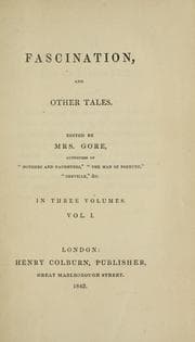 Tapa de Fascination, and other tales