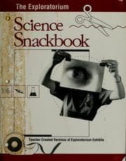Tapa de The Exploratorium science snackbook.