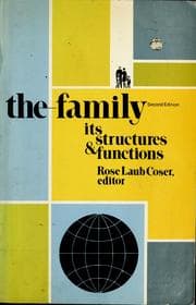 Tapa de The family, its structures & functions