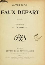 Tapa de Faux départ