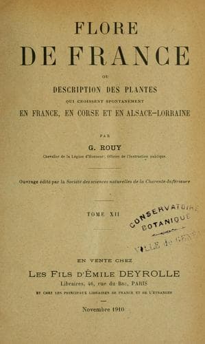 Tapa de Flore de France
