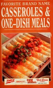 Tapa de Favorite brand name casseroles & one-dish meals.