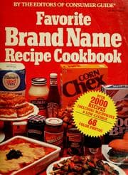 Tapa de Favorite brand name recipe cookbook