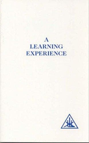 Tapa de A learning experience