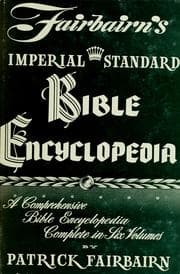 Tapa de Fairbairn's imperial standard Bible encyclopedia