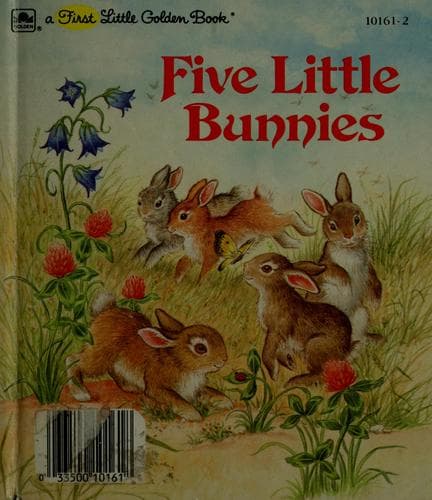 Tapa de Five little bunnies