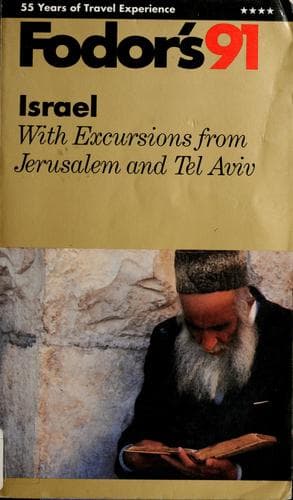 Tapa de Fodor's91 Israel