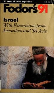 Tapa de Fodor's91 Israel