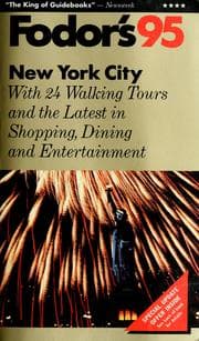 Tapa de Fodor's95 New York City