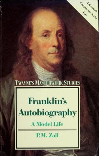 Tapa de Franklin's Autobiography
