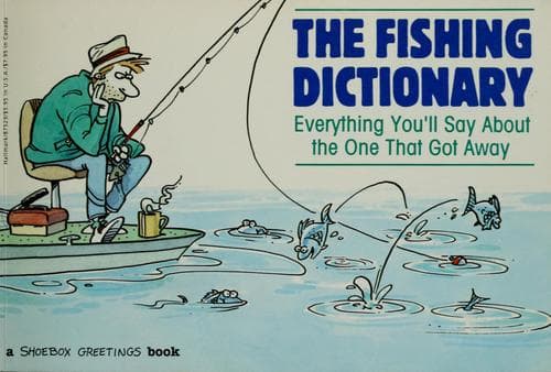 Tapa de The fishing dictionary