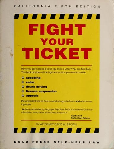 Tapa de Fight your ticket