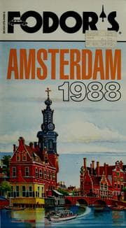 Tapa de Fodor's Amsterdam, 1988.