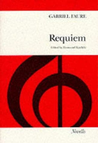 Tapa de "Requiem" Solo Vocal Score