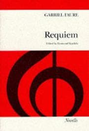 Tapa de "Requiem" Solo Vocal Score
