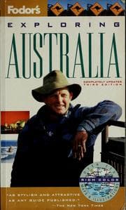 Tapa de Fodor's exploring Australia