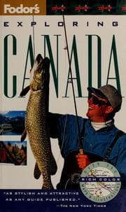 Tapa de Fodor's exploring Canada