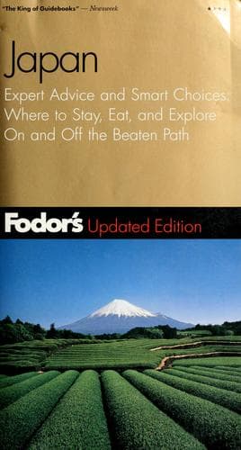 Tapa de Fodor's Japan