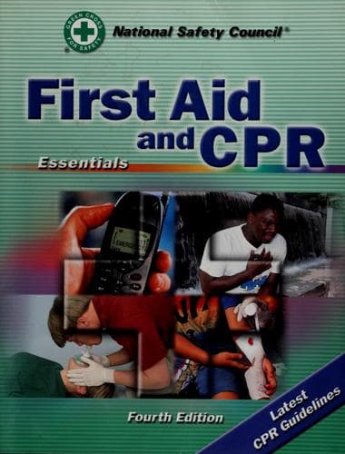 Tapa de First aid and CPR