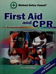 Tapa de First aid and CPR