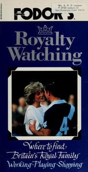 Tapa de Fodor's royalty watching