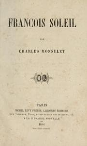 Tapa de François Soleil
