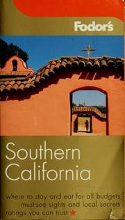 Tapa de Fodor's Southern California