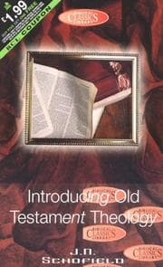 Tapa de Intro to Old Testament Theology (Bible Christian Living)