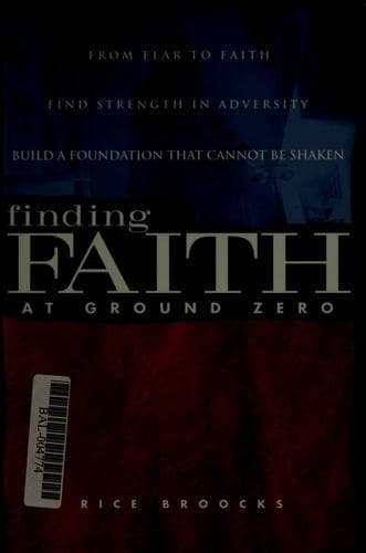 Tapa de Finding faith at ground zero