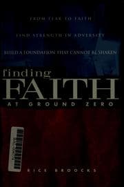 Tapa de Finding faith at ground zero