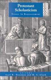 Tapa de Protestant scholasticism